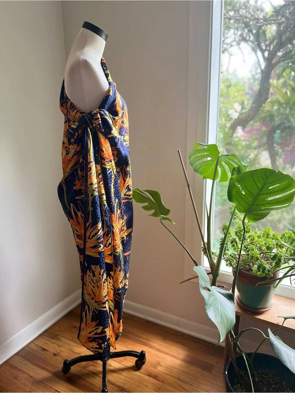 XL Silk Scarf, Perfect for a summer vacay sarong